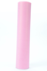 12 Inches Wide x 25 Yard Tulle, Pink (1 Spool) SALE ITEM